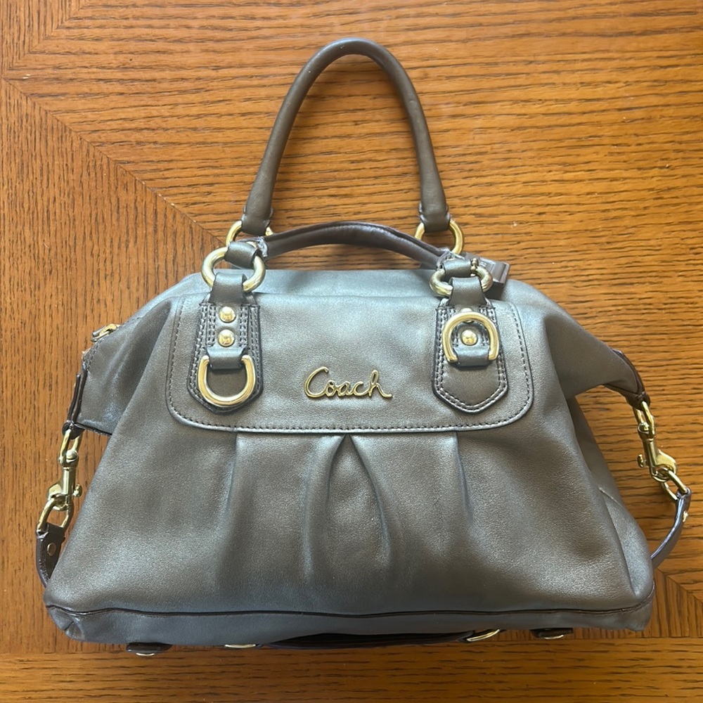 Genuine Leather Coach Purse